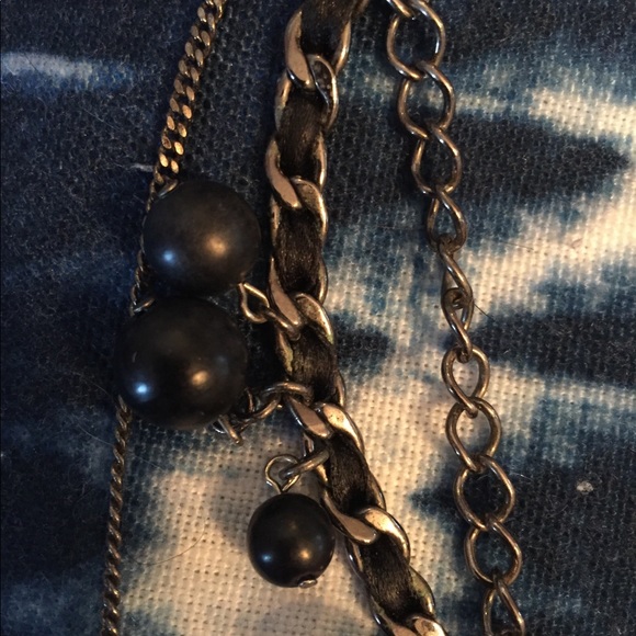 Chanel multi layered chain silver tone necklace - Picture 7 of 8